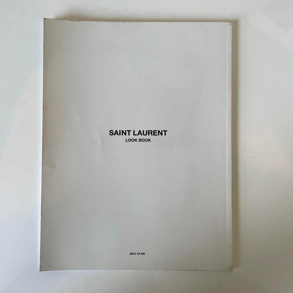 hedi slimane Saint Laurent 2014/15 A/W lookbook catalog